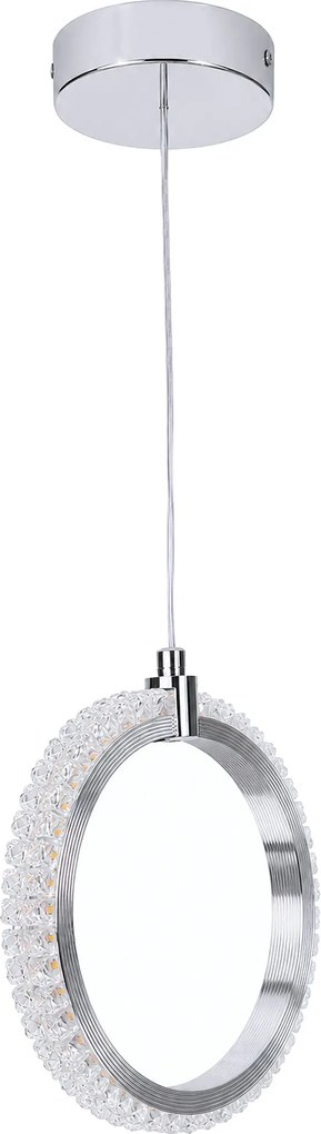 LED висящ плафон LHJ126-W Хром