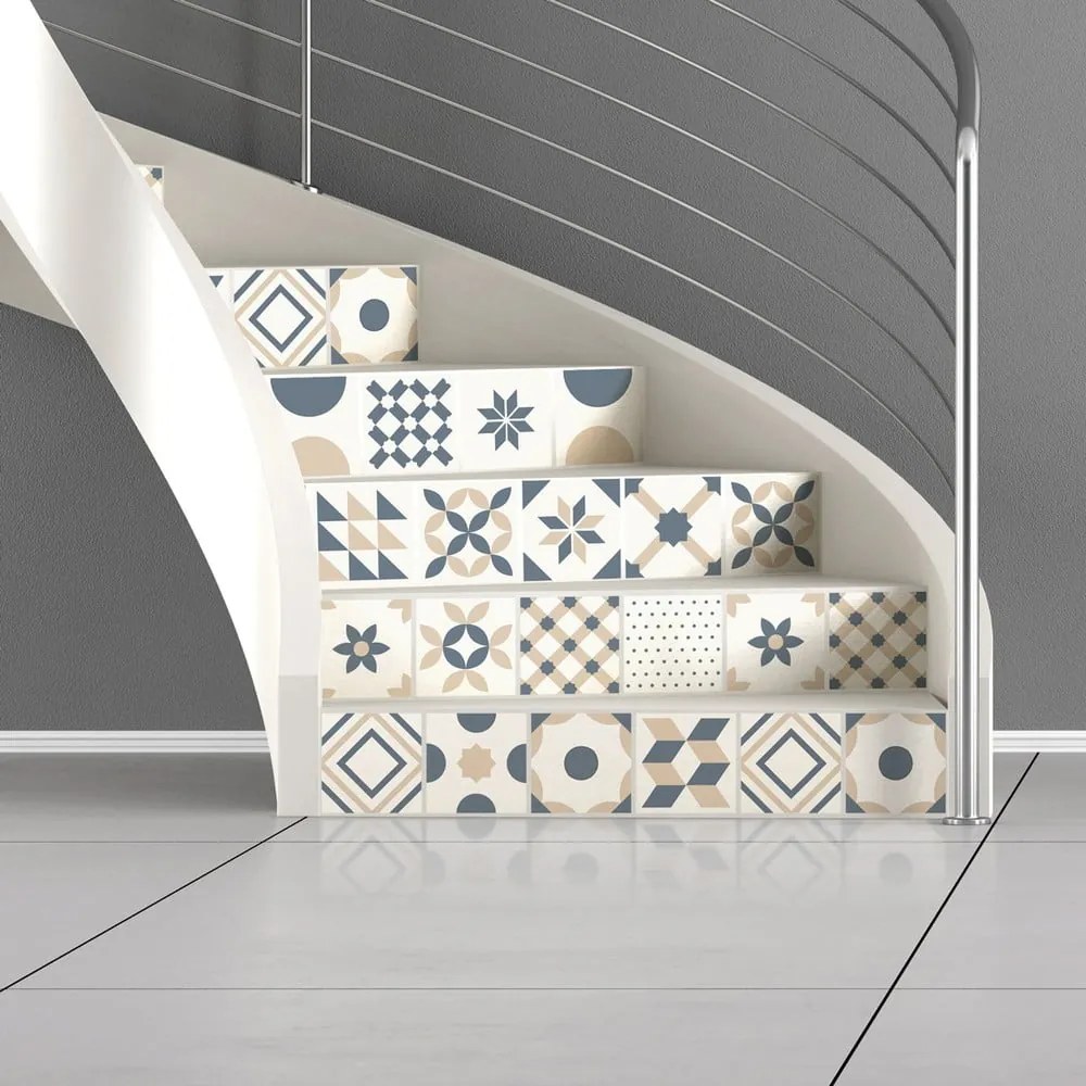 Стикери в комплект на плочките 24 бр. 15x15 cm Minimal – Ambiance