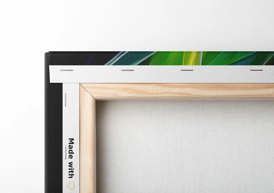 Картина на платно – Абстрактен цветен хаос