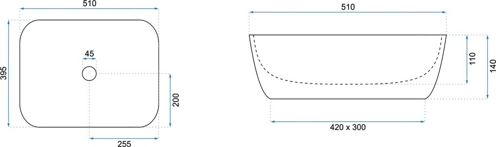 Мивка за плот Basaro Hera