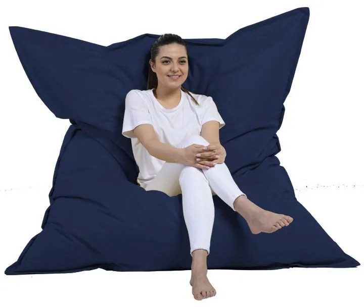 Градински пуф Giant Cushion 140x180, цвят Тъмно син