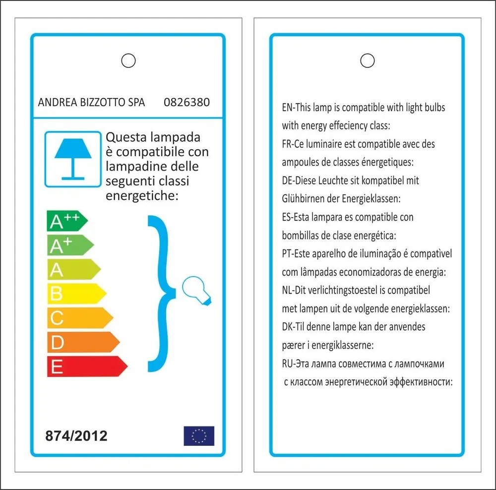 Стоманено висящо осветително тяло в месингов цвят Amish – Bizzotto