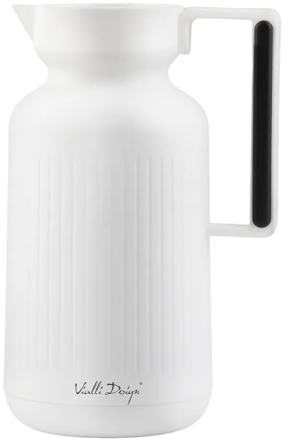 Бял термос 1 l Lungo – Vialli Design