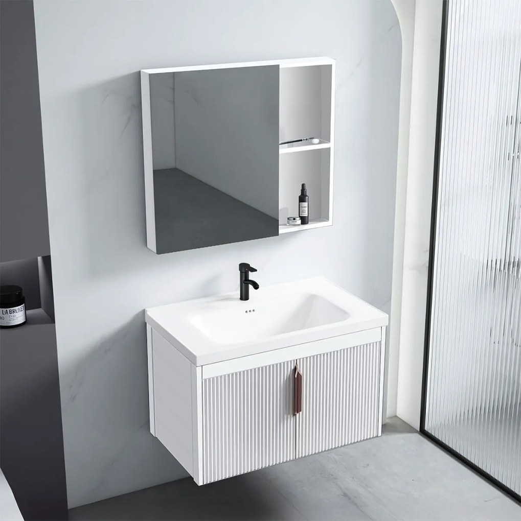 Комплект мебели за баня с мивка Astor 60cm White