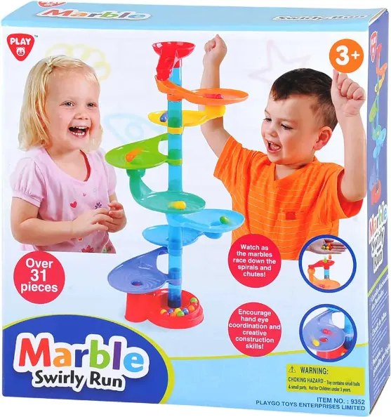 PlayGo - Писта за Топчета Marble Swirly Run 9352