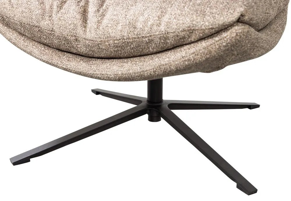 Въртящо се кресло в естествен цвят Arve – WOOOD