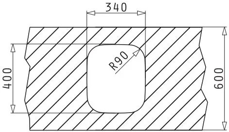 Измийте Pyramis IRIS 1B-34X40