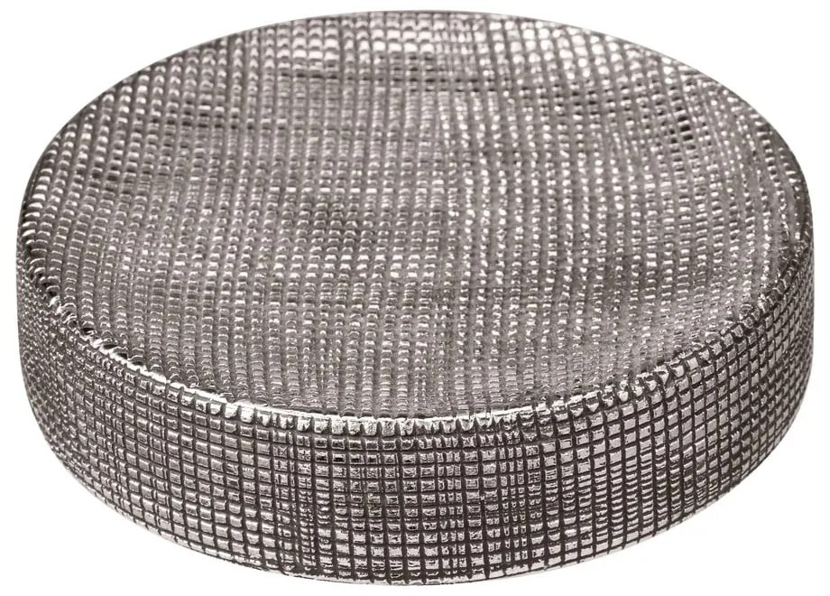 Керамична сапунерка в сребрист цвят Rivara – Wenko