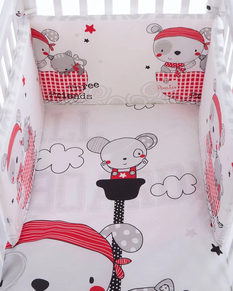 Kikka Boo  -  Бебешки спален комплект 2 части EU style 70/140 Pirates