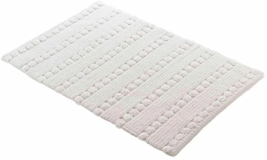 Бял килим за баня 50x80 cm Cleonis – douceur d'intérieur