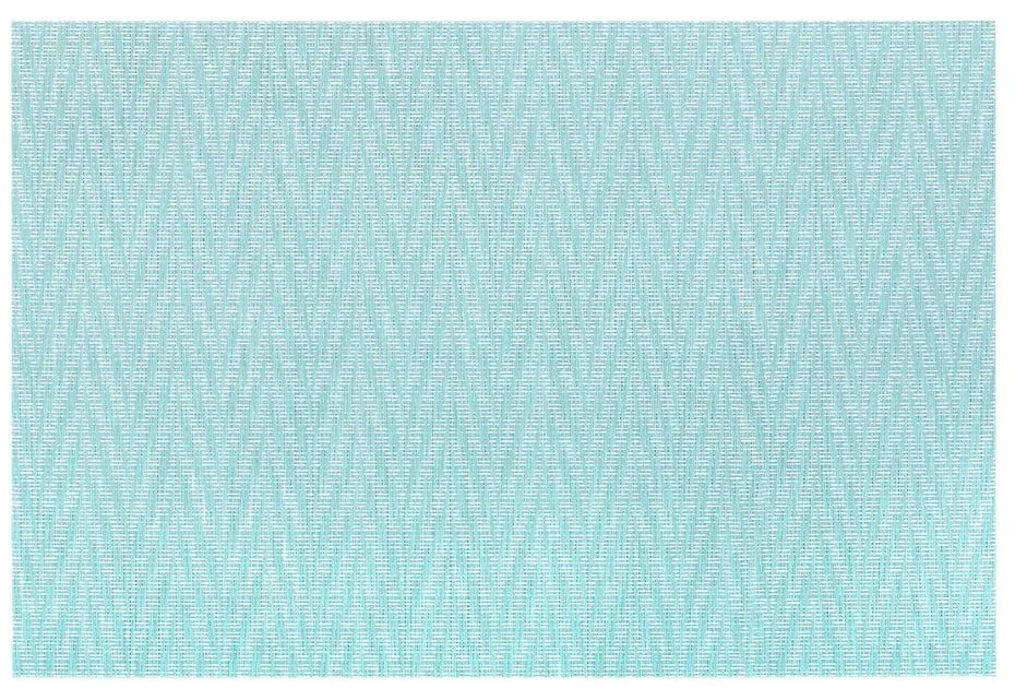 Синя подложка за хранене , 45 x 30 cm Chevron - Tiseco Home Studio