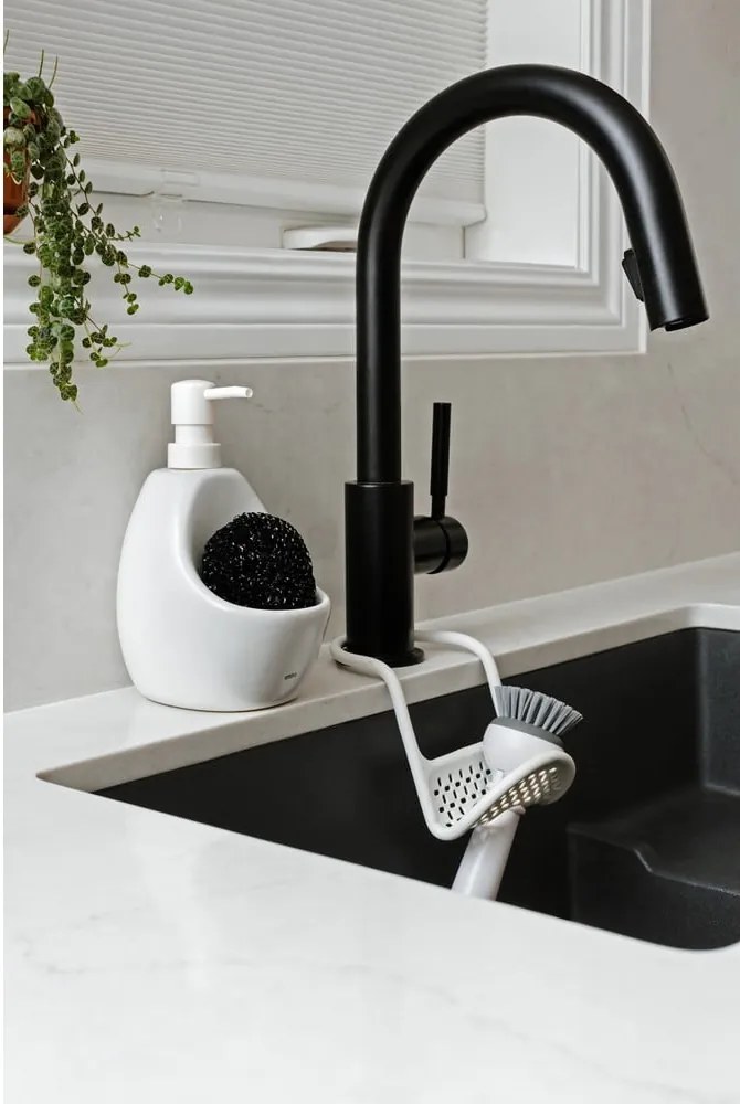 Бял керамичен диспенсер за сапун 590 ml Joey – Umbra