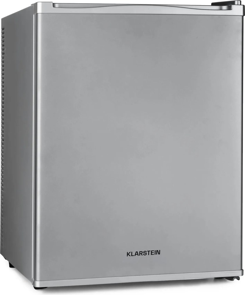 Klarstein Happy Hour 40, мини бар, 40L, 6-15°C, тих, 23dB, LED-светлина, сребрист