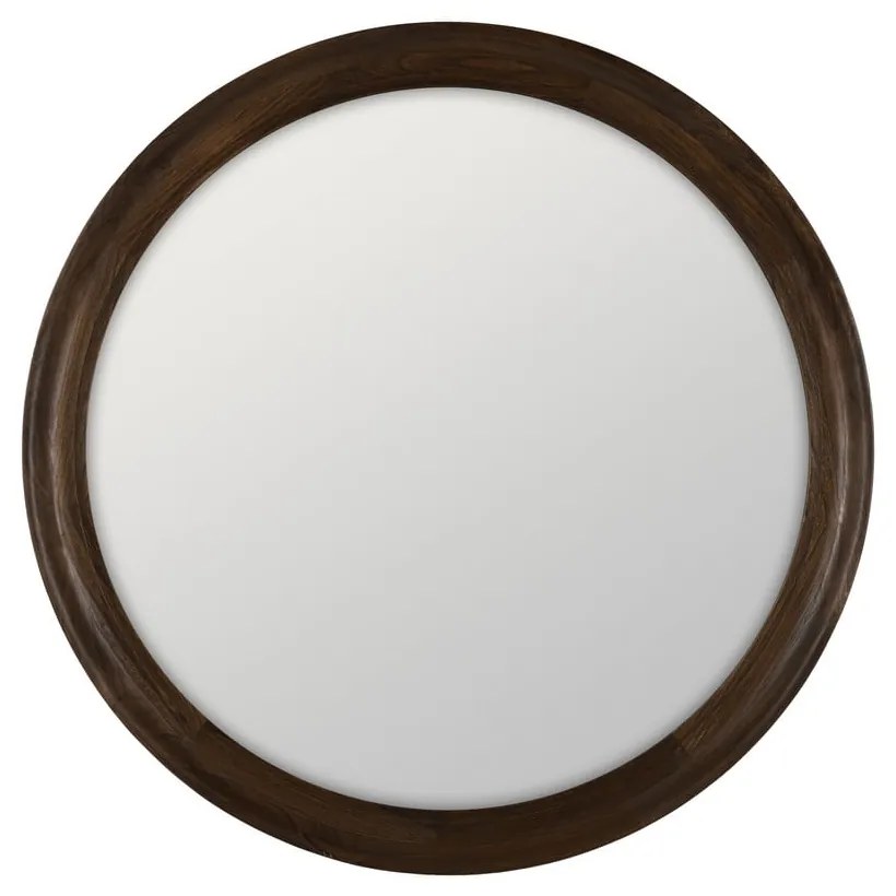 Стенно огледало масивно дърво ø 110,5 cm Paula – Ixia