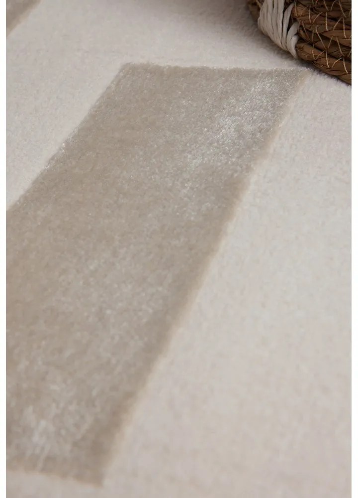Сив/кремав килим 160x235 cm Perles Onyx – Elle Decoration