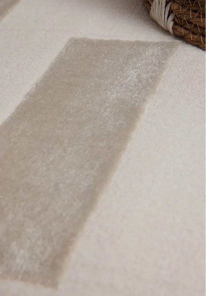 Сиво-кремав килим 200x280 cm Perles Onyx – Elle Decoration