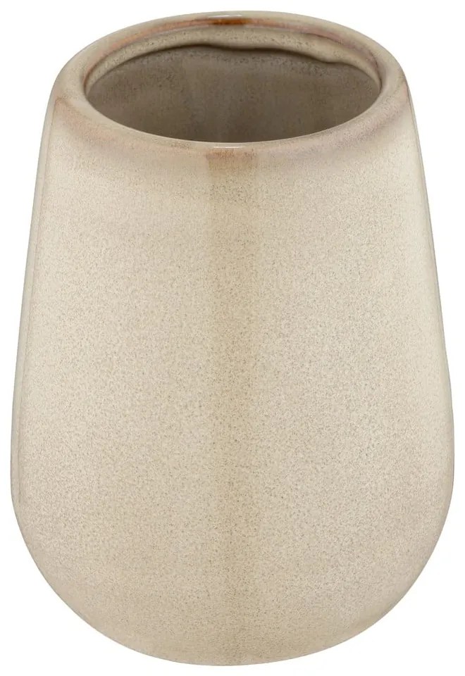 Бежова керамична чаша за четки за зъби Sirmione – Wenko