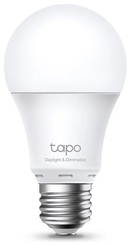 Интелигентна Wi-Fi електрическа крушка TP-Link Tapo L520E, излъчваща дневна светлина и димируема