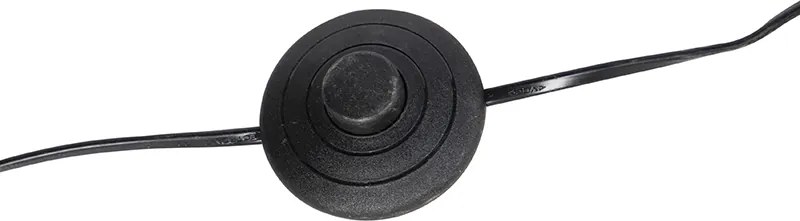 Подова лампа с абажур от лен кафяв 45 см - Classico