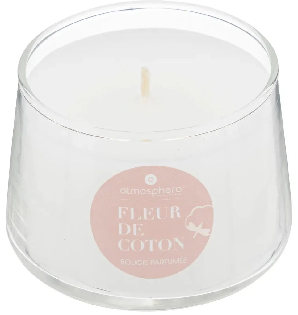 Ароматна свещ atmosphera Izor, Стъкло, 110 g - Cotton Flower