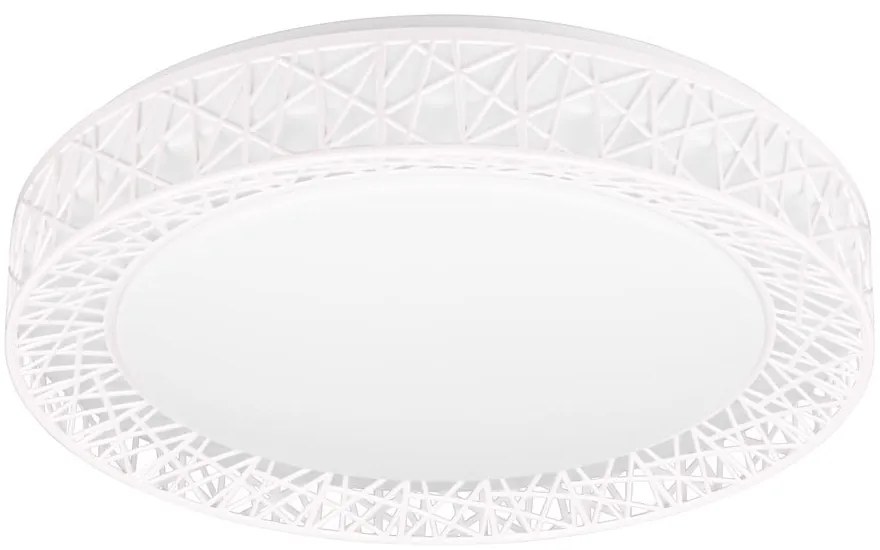 Бяла LED светлина за таван ø 48 cm Cluster - Trio