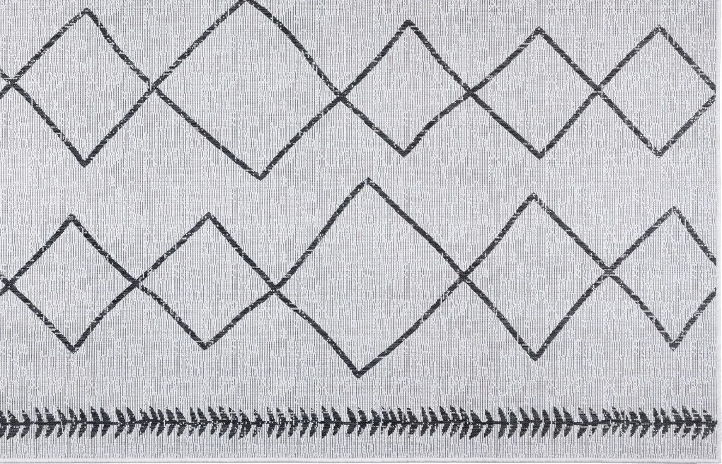 Килим (50 x 80) 22563A Фреска - Черно, Бяло Черно
Бяло