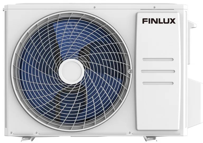 Инверторен климатик Finlux 12NE58XUM, 12000 BTU, 30 м2, А+++, Wi-Fi, Златно покритие на топлообменника, Плазмен филтър, Режим 8C, Бял