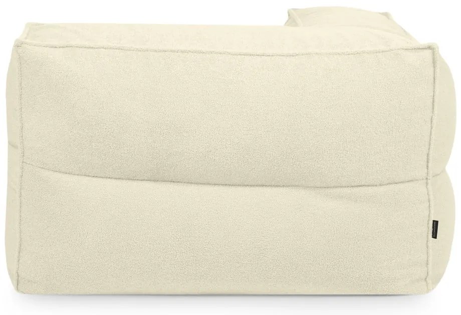 Кафяв пуф от букле Mass Corner 125 Left – SLOWDOWN