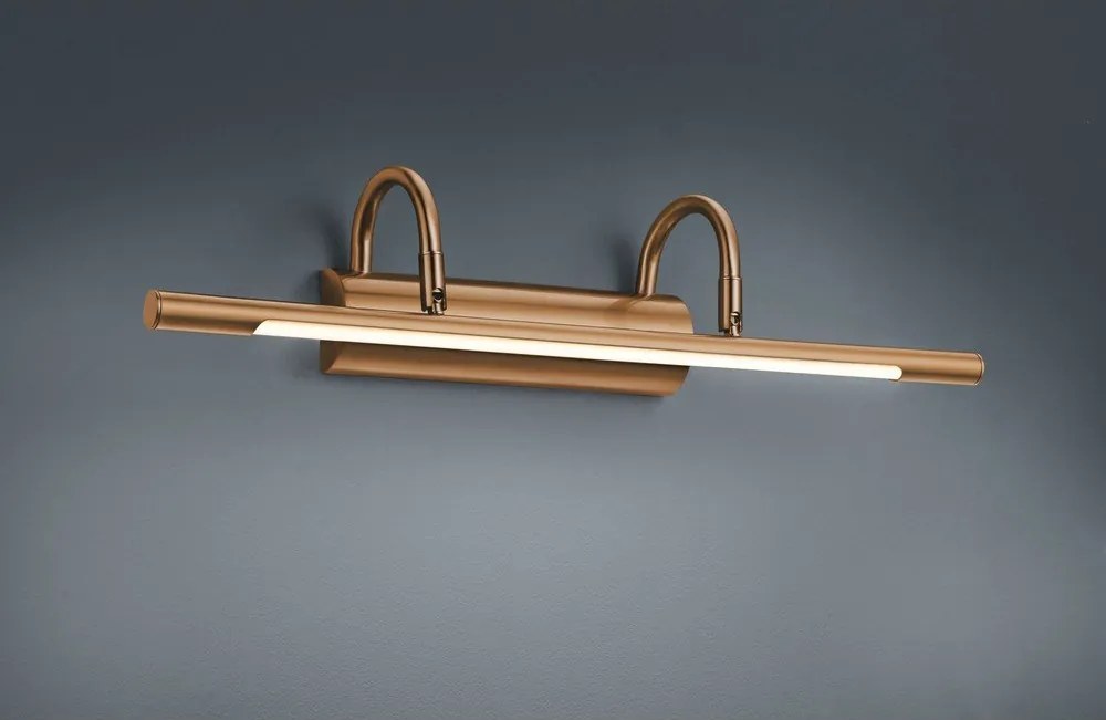 LED стенна лампа в месингов цвят Cuadro – Trio