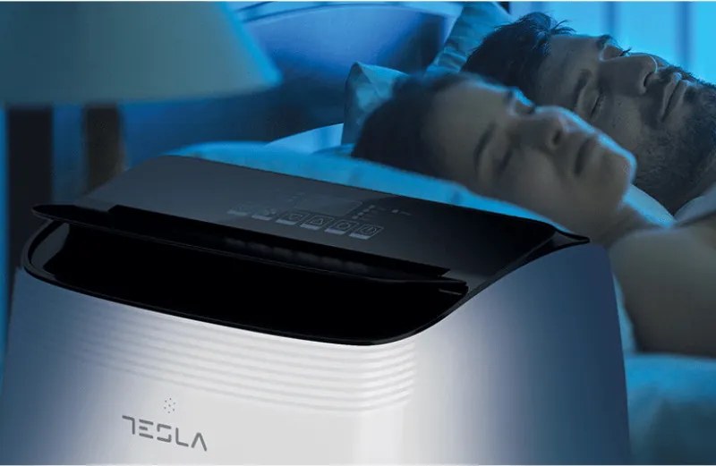 Разопакован: Мобилен климатик Tesla TTMYW-12CHW, 12000 BTU, Клас А, Wi-Fi, I sleep, 3 скорости, LED дисплей, Дистанционно, Бял
