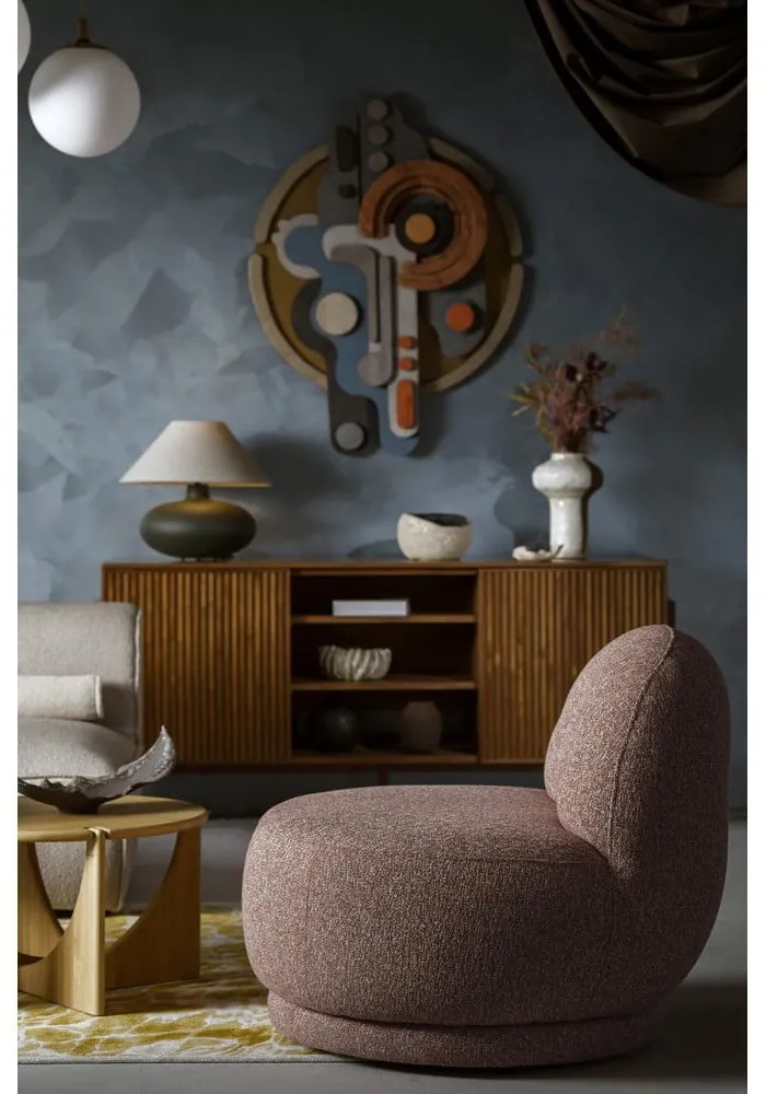 Червено кресло Ovo – Miuform