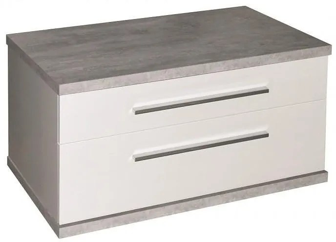 Конзолен PVC шкаф ICP 8144-1, 81x46x44см