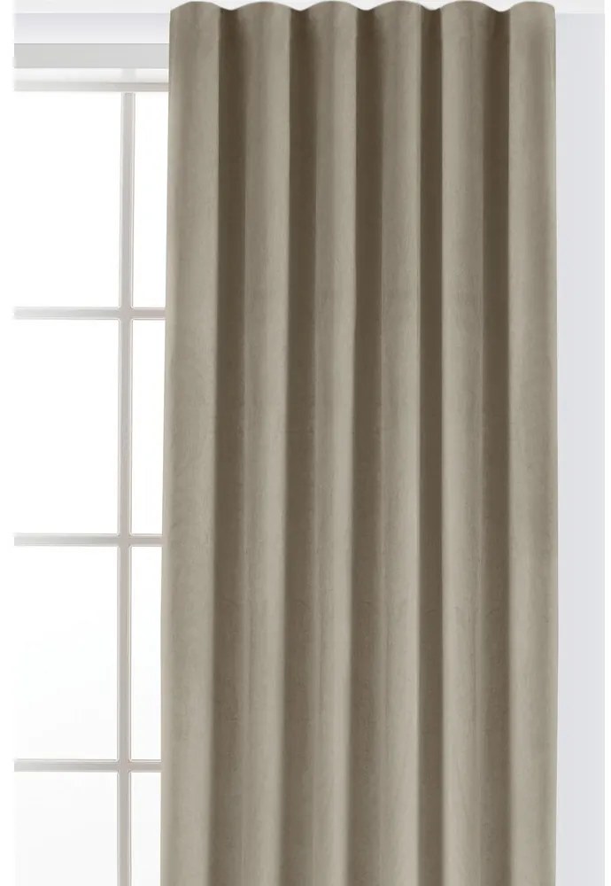 Бежова затъмняваща завеса 140x225 cm Velto – Filumi