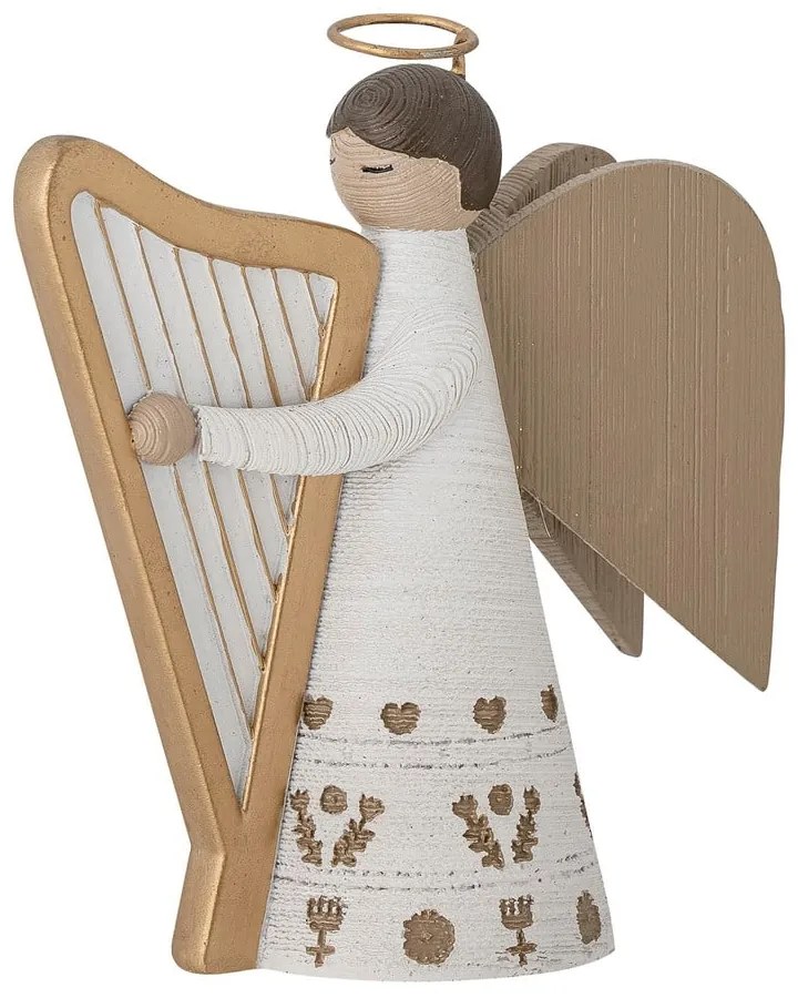 Свещници от полирезин с коледен мотив в комплект от 4 броя Abba - Bloomingville