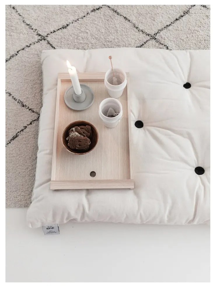 Тъмносин матрак за футон 70x190 cm Bed in a Bag Navy - Karup Design