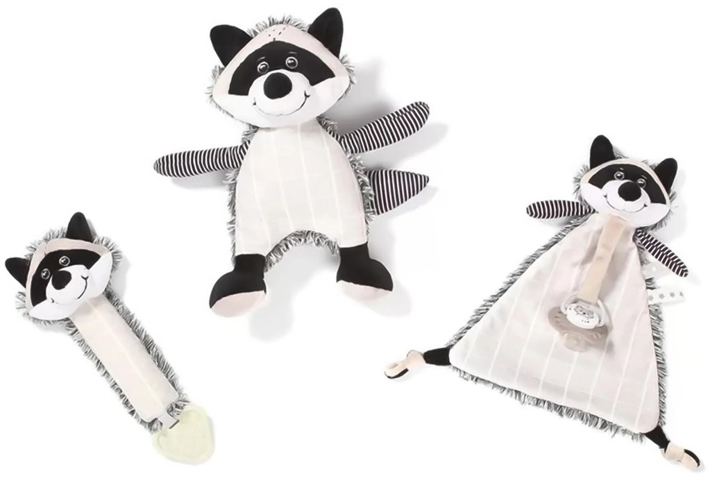 Играчка за гушкане с клип за биберон