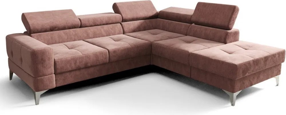 Ъглов диван Soreko Plus-Гнила ябълка-десен