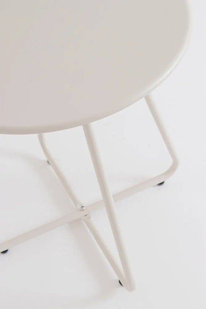 Стоманена кръгла градинска масичка ø 45 cm Jable – Bizzotto