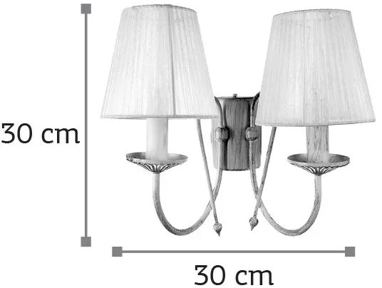 Стенни аплици InLight 43359