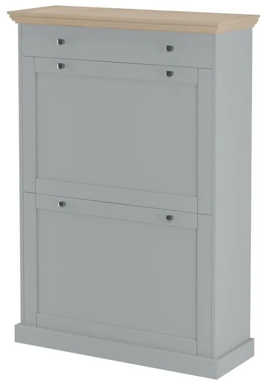 Сива накланяща се стойка за обувки Binz – Støraa