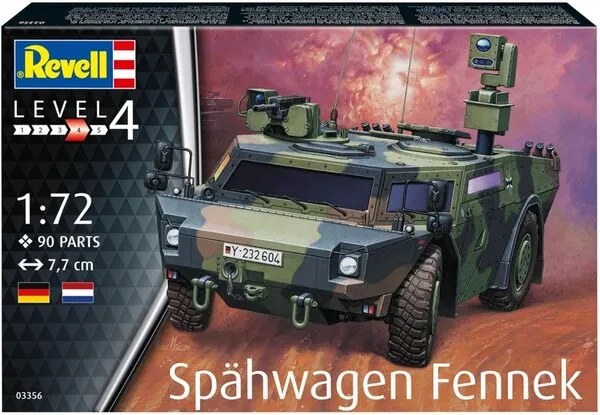 Сглобяем модел, Revell, Разузнавателен танк Fennek