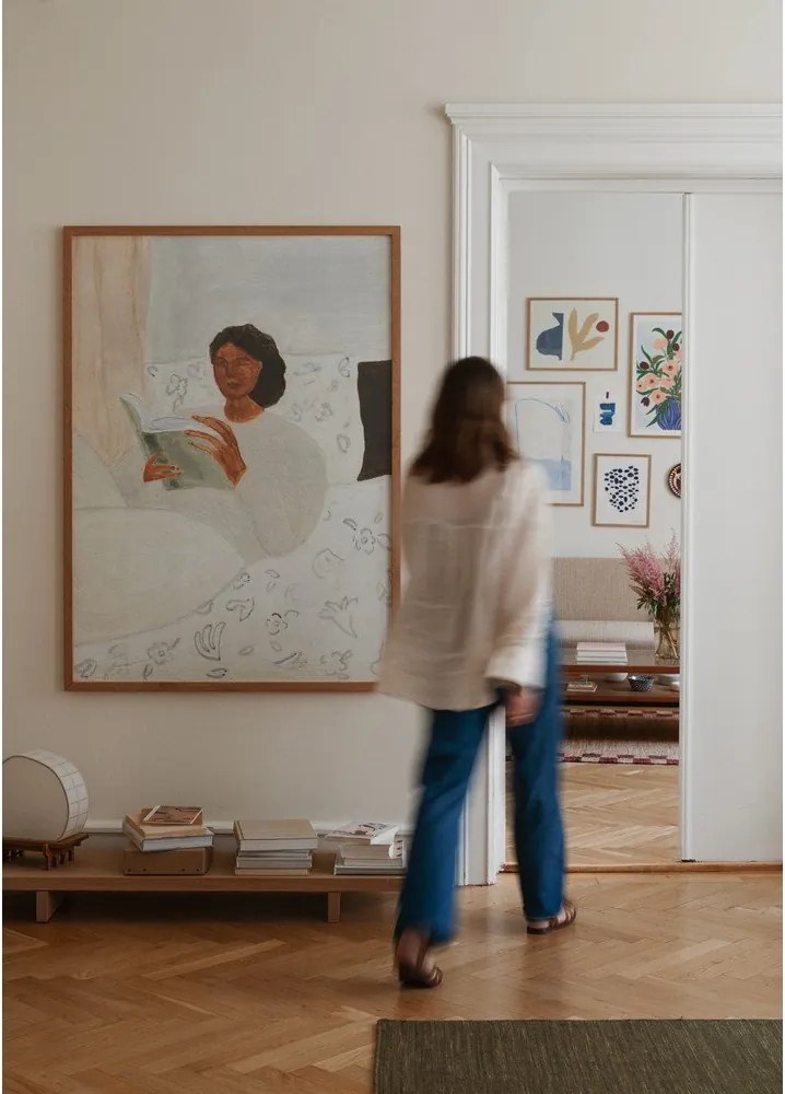 Постер 50x70 cm Morning Read – Isabelle Vandeplassche – The Poster Club