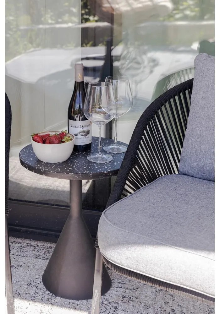 Черен градински стол North - Bonami Selection