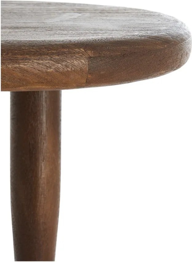 Масичка за кафе от масивно манго в тъмно естествен цвят 64x102 cm Canzo – Light & Living