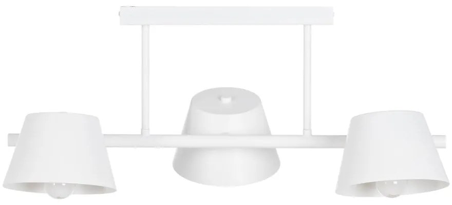 Бяло осветително тяло за таван 38x62,5 cm Simplico – Ixia