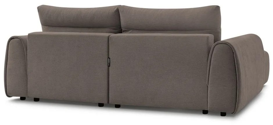 Кафяв ъглов диван Aden – Bobochic Paris