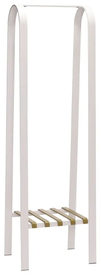 Бяла метална стойка за дрехи Sempre – Hübsch