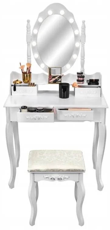 Качествена тоалетка с огледало и LED осветление