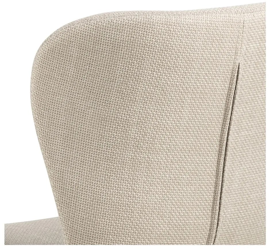 Кремави трапезни столове в комплект от 2 броя Batilda - Actona