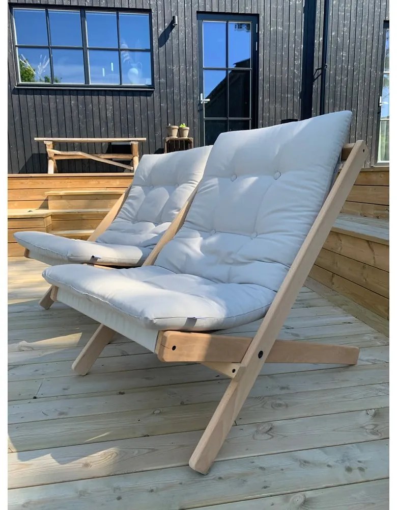 Сгъваем стол Raw/Linen Бежово Boogie - Karup Design